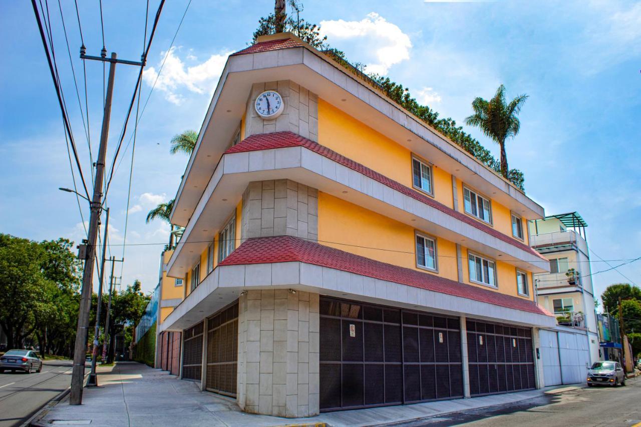 Hotel La Casa Del Reloj - Zona De Hospitales Mexiko-Stadt Exterior foto